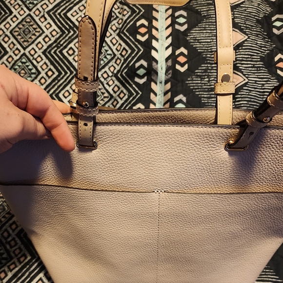 Michael Kors Pebbled Leather Bedford Tote (Soft Pink) - Picture 5 of 8